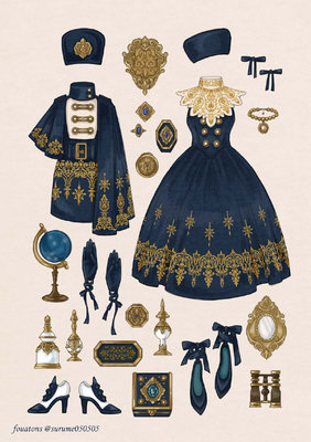 服装设计图的创作与呈现