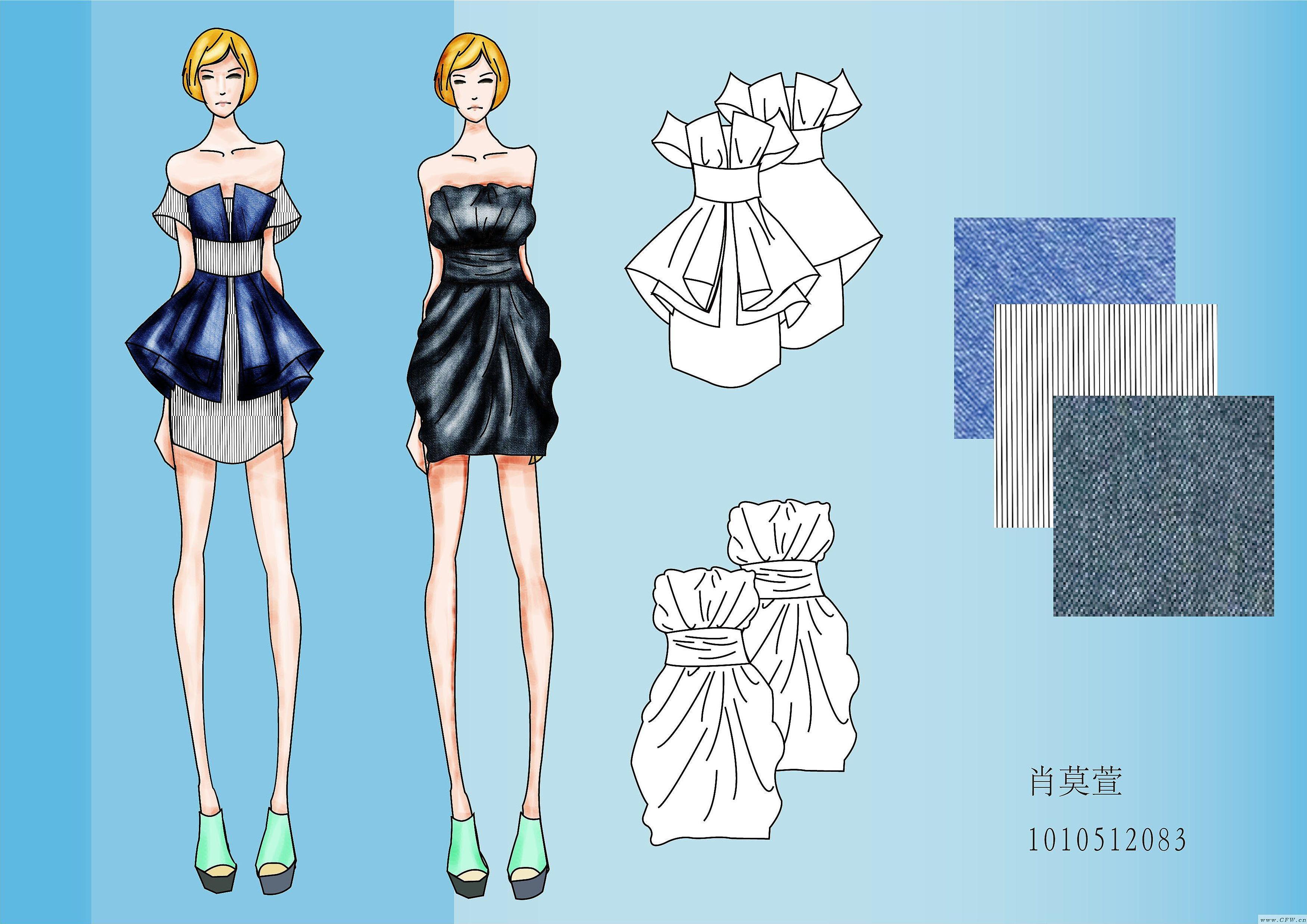 AI与Photoshop软件在女装设计中的应用